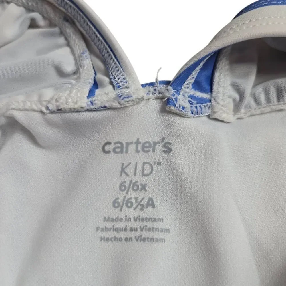 Carter's stripped swimsuit S6/6x